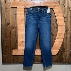 Madewell Curvy Stovepipe Jeans in Pendelton Wash